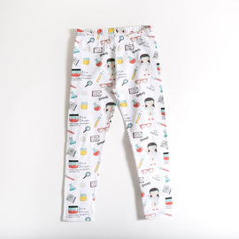 Chemistry pattern Leggings for girl child