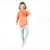 Mining pattern leggings for girl
