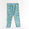 Mining pattern leggings for girl