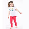 Girl wearing pink leggings
