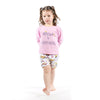 Girl wearing Mineset is everything quote pink top 